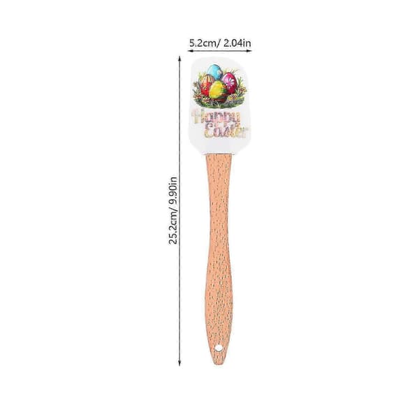 2026 Versatile Silicone Spatula for Smoothing and Scraping Includes Long Handle Suitable for Holiday Kitchen Utensils 1-Pack