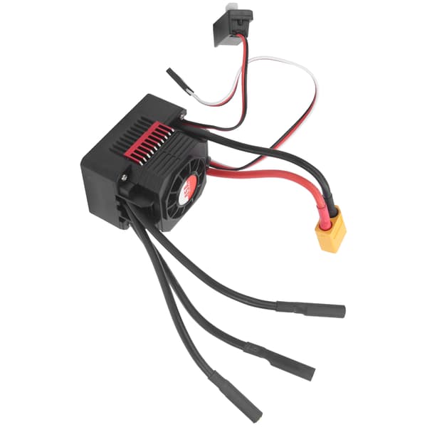 SURPASS‑HOBBY 45A Vanntett Elektronisk Hastighetskontroller med XT60-plugg for 1/10 1/12 RC-bil