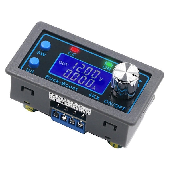 CNC DC Buck Boost Converter 4A Justerbar Regulert Strømforsyning