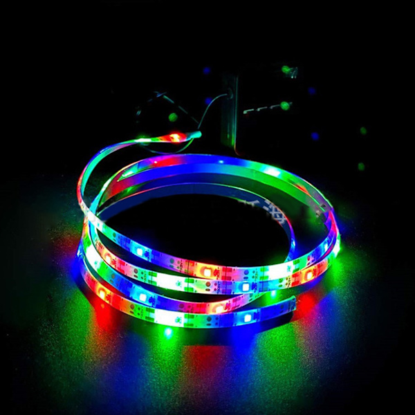 Solcelled LED Basketball Hoop Lys Basketball Felg LED Lys 7 Farge Vanntett for Trening Spiller Utendørs om Natten