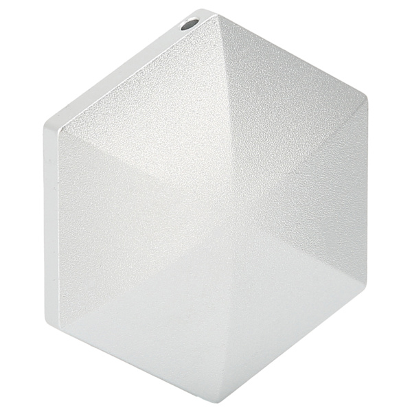 Flip Toy Desktop Pocket Stress Relief Fingertop Decompression Toy för bilkontor SilverSexangle