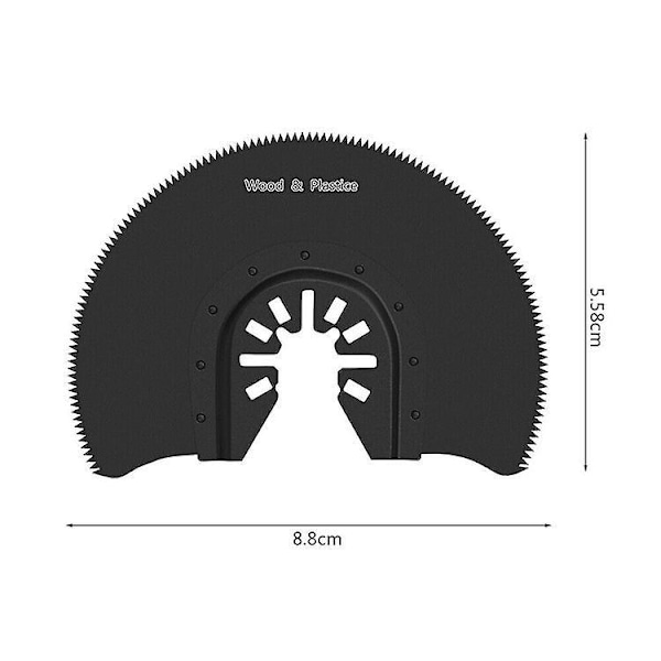 Universal Metal Carbide Sagblad - Set med 5 for Tre, Plast og Metallskjæring