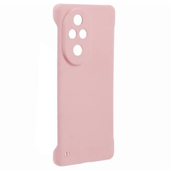 Kompatibel med Honor 200 5G Deksel Hard PC Bakside Rammeløst Telefondeksel Pink
