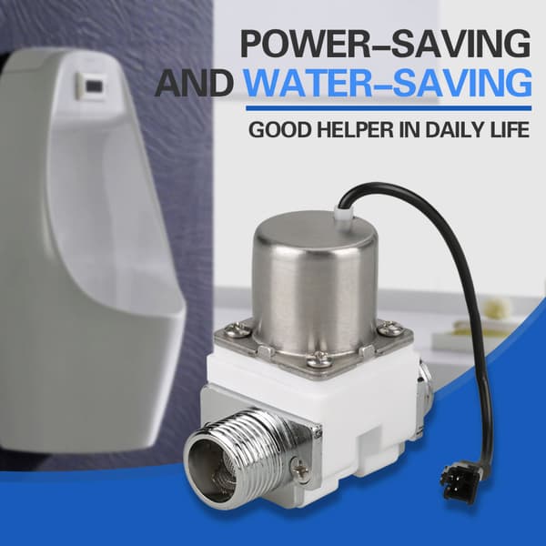 Slitesterk Plast 1/2\" DC 4.5V Vannkontroll Elektrisk Puls Solenoidventil Tilbehør
