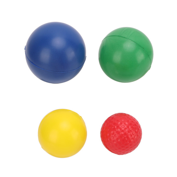 4st Handträningsboll Piano Fingerträningsgrepp Stärkande muskelklämägg