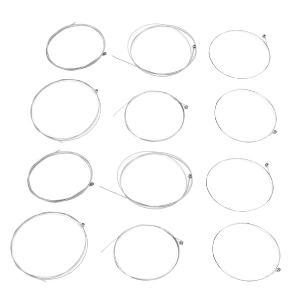 2 Set Gitarrsträngar Ersättning Metall för E203 Elektrisk Gitarr Stränginstrument Tillbehör