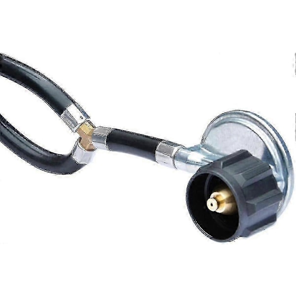 3 Fod Y-Splitter Lavtryks Propan Regulator Dobbelte Slanger til Grill, Varmelegeme og Propanapparater, QCC-1 Tanktilslutninger Yalo