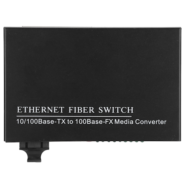 Ethernet Fiber Switch TBC-MC3418ED20 Plug Play Stabil Robust Aluminiumlegering Datamaskinnettverksswitcher 100-240VUK Plugg