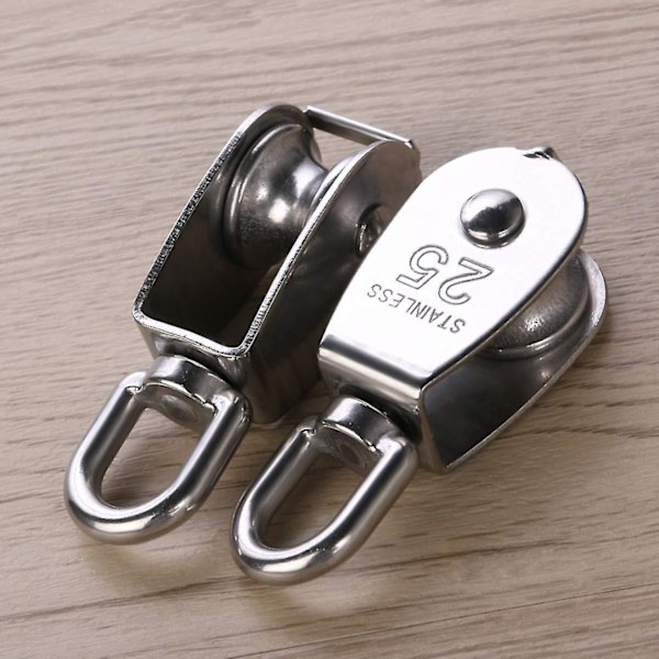 Enkel Hisslyft, Rostfritt Stål Hisslyft, 304 M25 Hisslyft 400kg 2st-Silver