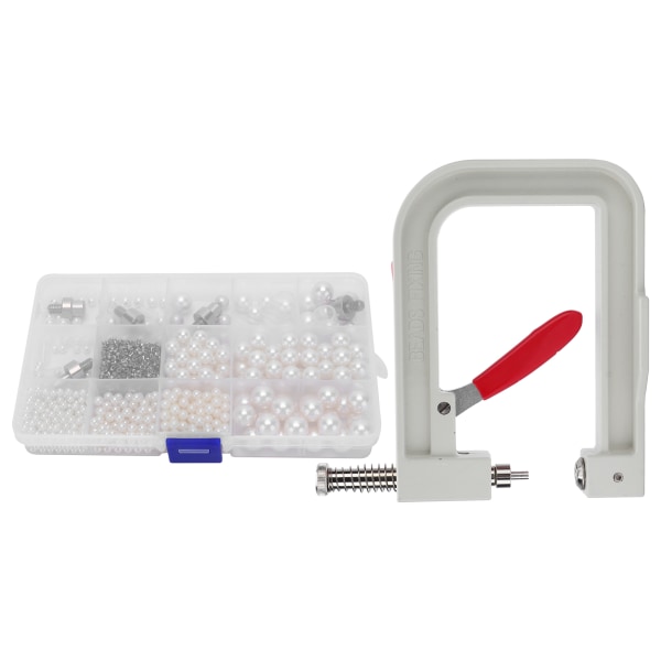DIY Pearl Setting Machine Kit - Handgjorda pärlor Nitknapp Hantverksdekorationstillbehör