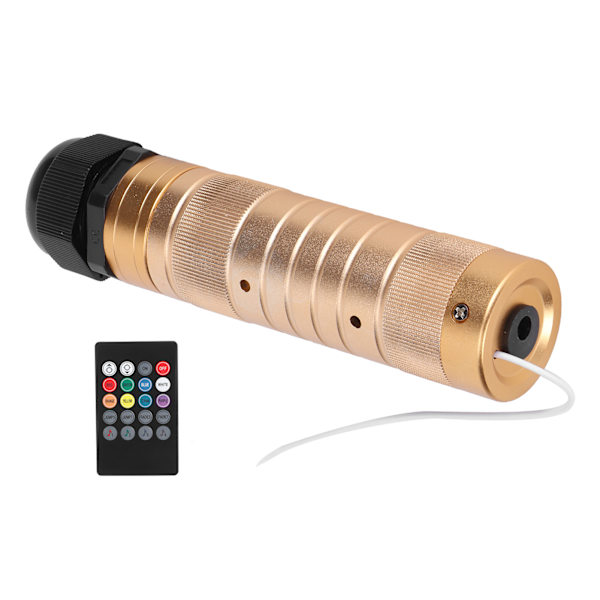 10W RGBW Fiberoptisk belysning med fjärrkontroll Bil Tak KTV Bar Dekoration 0,75 mm x 2 m EU 100-240V