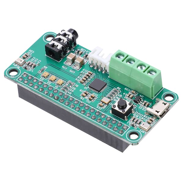 Lyddekodingsmodul Dobbel Mikrofon Talegjenkjenning WM8960 for RASPBERRY PI ZERO DC5V
