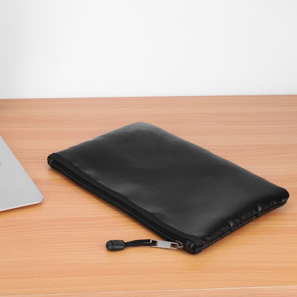 Dokumentmappe Brannsikker Vanntett Pass Penger Laptop Oppbevaring for Hjemmet 29*20cm