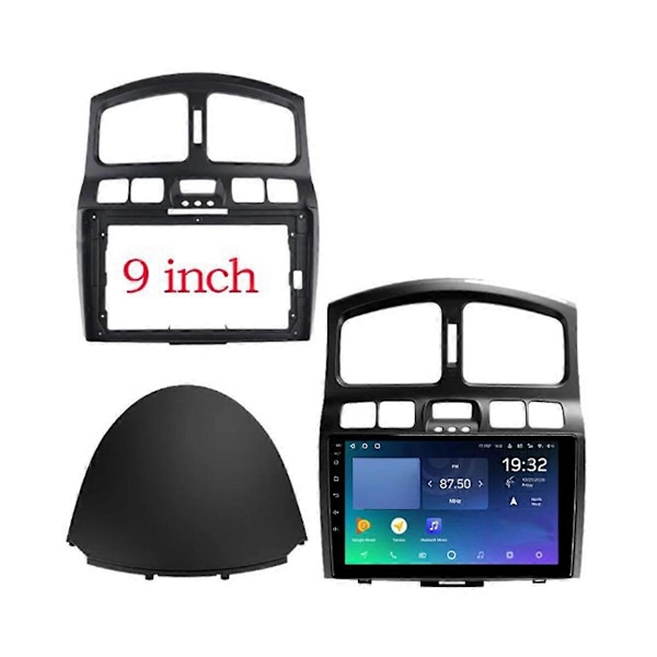 9 TUM Bilradio Ram GPS Navigationspanel för 02-06