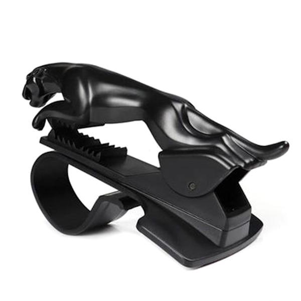 Car Leopard Form Dashboard Telefonholder Universal Mobiltelefon Bilholder til Auto Forrude og Dash