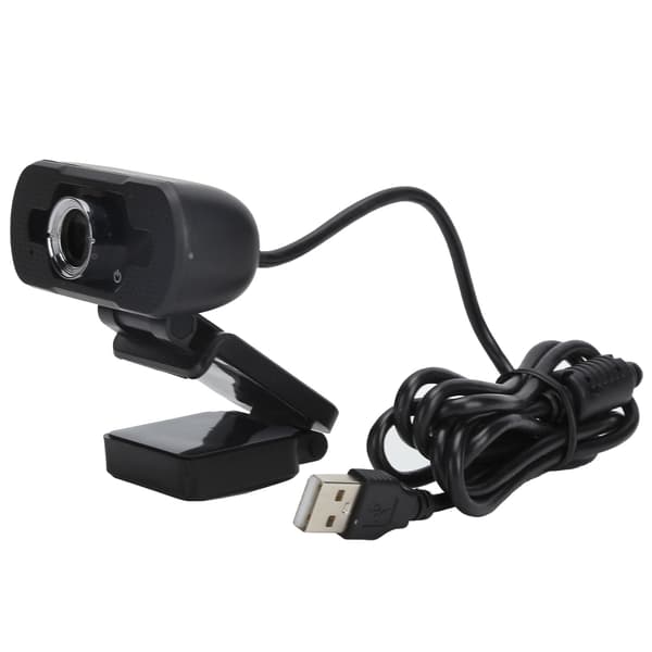 1080P webkamera Full HD USB webkamera med støydempende mikrofon multifunksjonsbase