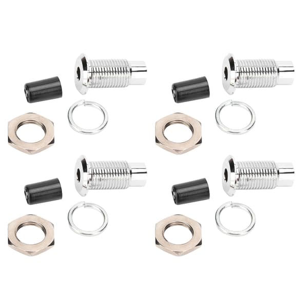 20 stk LED-holder ramme montering lysdiode flat metall messingbase industriell kontroll 5 mm