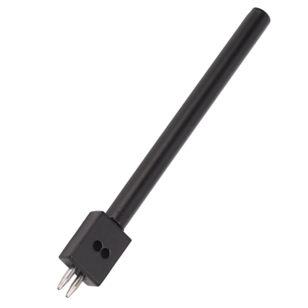 Nahkapiikki 3mm välein 2 hammasta pyöreä reikä DIY metallipiikki nahkatyöhön ompeluun veistokseen