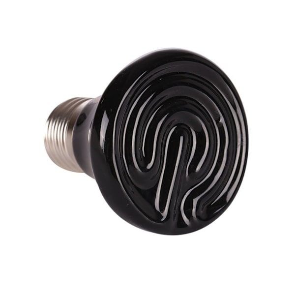 2 stk. krybdyr varmelampe 7x7x6cm kæledyr opvarmning sundhedspleje mini keramisk varmeemitter 220V 50W
