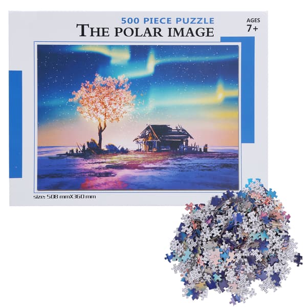 500 st Barn Utsökta Mönster Pussel Jigsaw Förälder Barn Interaktion Leksaker Gåva (LL5004)