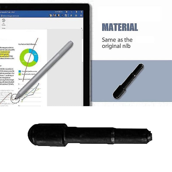 3 stk. Stylus Pen Spidser kompatible med Lenovo Thinkpad Pen Pro, aktiv Pen 2