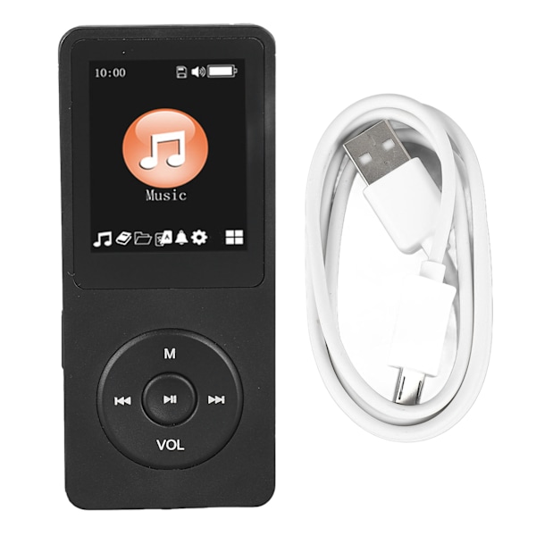 MP3 MP4-spelare Bluetooth Lätt Bärbar HiFi Musikspelare med Ordboksfunktion för Daglig