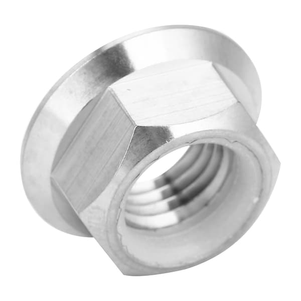 1 stk M5 M6 M8 M10 M14 Titanlegering Flenslåsmutter for Sykkel Motorsykkel (M10X1.25)
