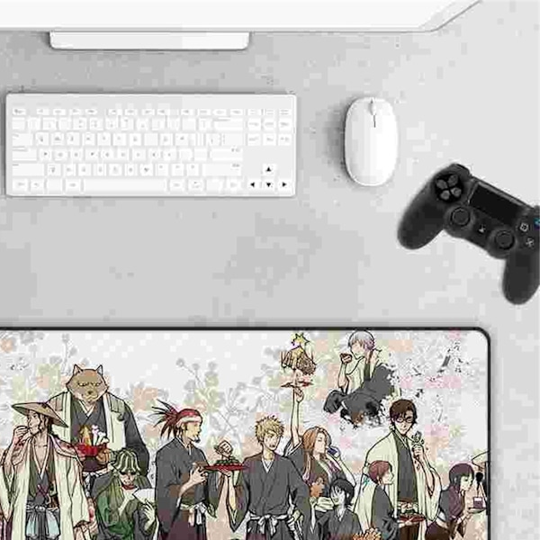 Anime musemåtte tegneserie mønstre vandtæt natur gummi stor musemåtte wirh tilbage anti slip tekstur CMP159 75x40cm(30inx16in)