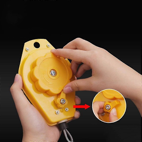 Infällbar Fjäderbalanserare Verktyg Fixturer Hållare Hängande Används För Monteringslinje Zekai 1.5-3.0kg