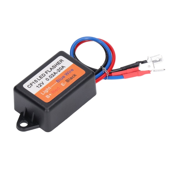 Blitsblitskontroller Auto Blinklysmodul LED Blinklysrelé 12V 0,02-20A
