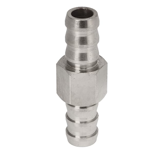 T-fitting adapter 304 rustfrit stål gummi højtydende til brændstoftrykmåler eller sensor 1/2 tomme pasform med 12,7 mm ID