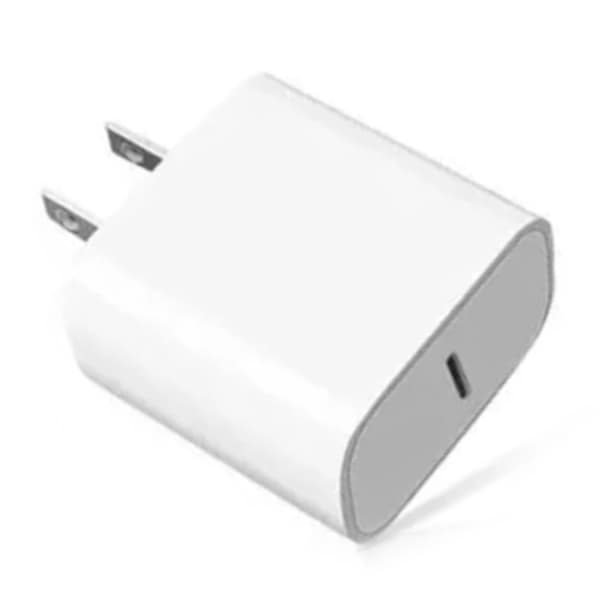 USB C-laddare 20W PD Snabbladdningsblock Typ C Strömadapter för IPhone 12 11 Pro Xmax US-kontakt Vit