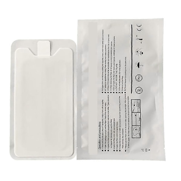 ESU-JB01 Monopolar ESU-plate for voksne, 10 stk. per pakke