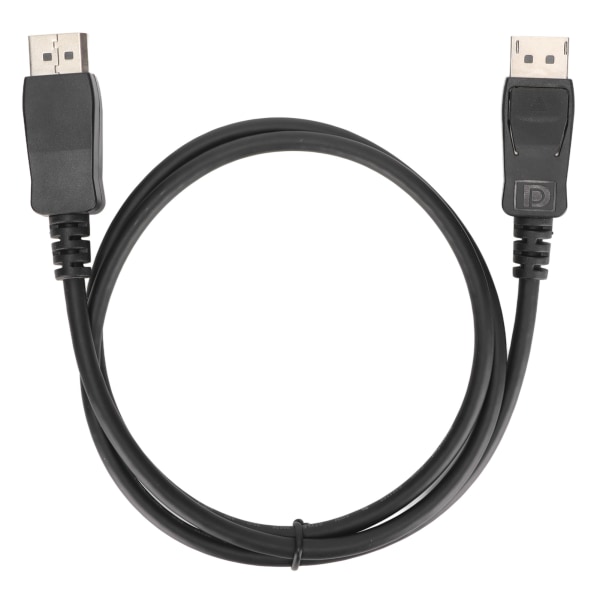 DP-uros-DP-uroskaapeli nopea 32AWG 4K 60Hz HD DisplayPort-kaapeli pölysuojalla 1m / 3,3ft