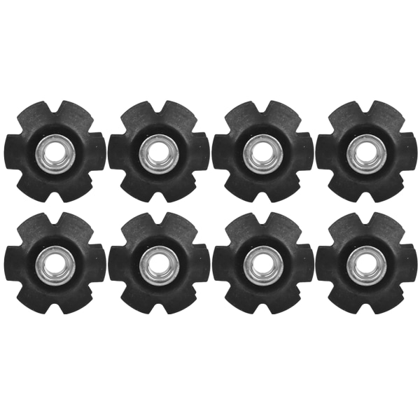 8 stk fjerningsmutter for sykkelgaffel, 28,6 mm / 1,1 tommer