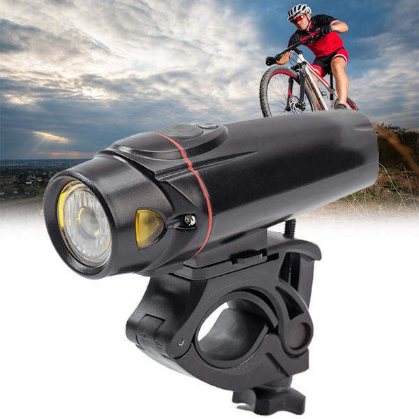 350 Lumen cykellysæt USB genopladelig cykling for- og baglygte holdbar let mountainbike lys
