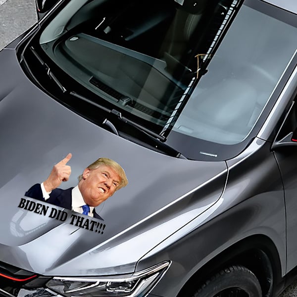100 stk Biden Did That klistremerker Joe Biden I Did That vanntette klistremerker for bilvindu kopp hjelm bærbar PC bagasje vegg