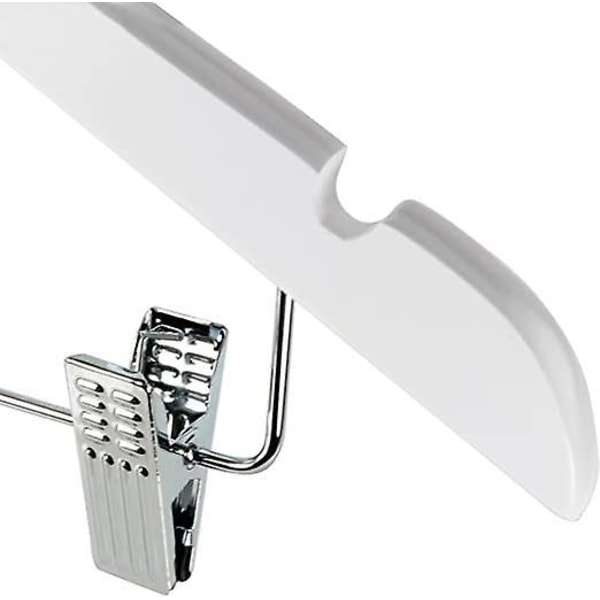 Valkoiset lasten henkarit, 2 kpl - 44,5 cm