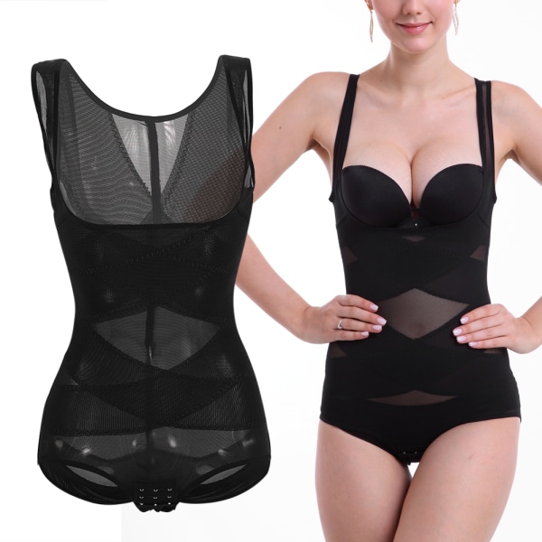 Slankende underbust jumpsuit til kvinder (XL)