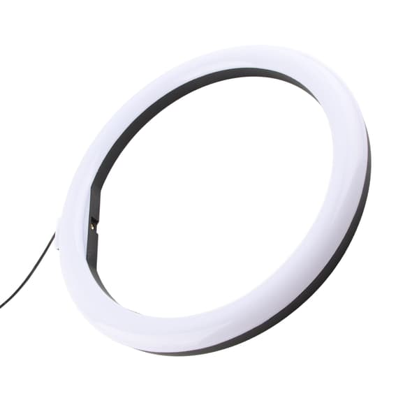 13 tommer Selfie Ring Light med telefonholder LED Ring Light med USB-stik til streaming makeup selfie fotografering