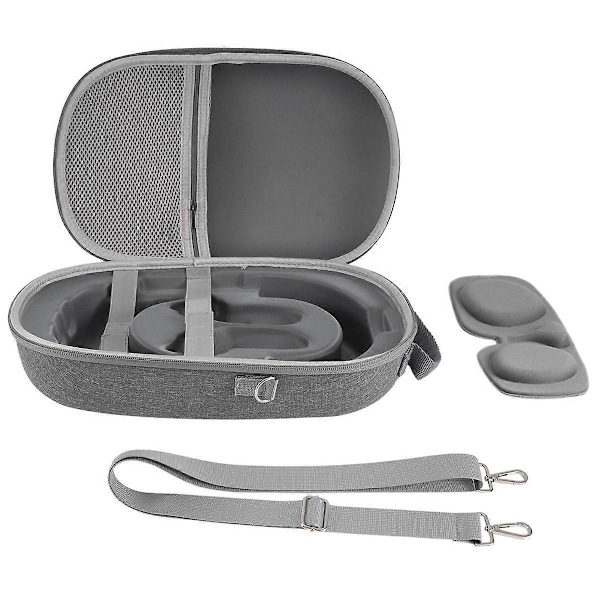 Oppbevaringsveske + Skulderstropp for Meta Quest3 VR Headset Etui Grå