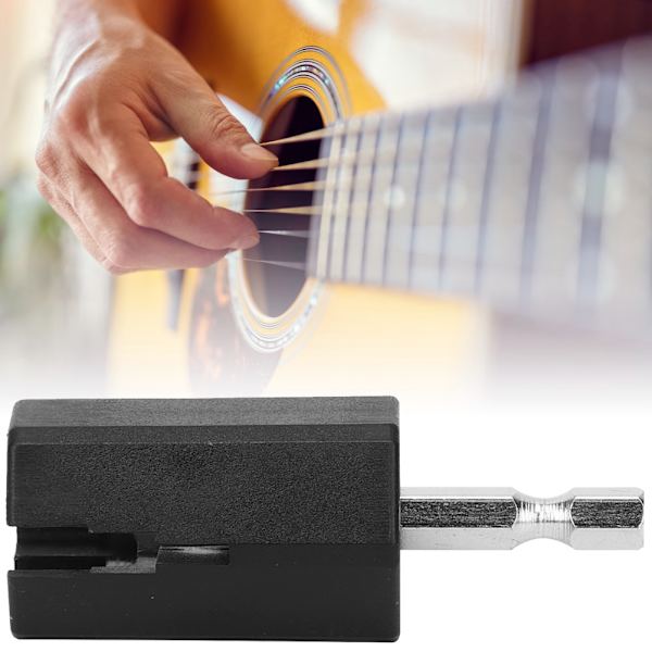 Gitar Elektrisk Drill Plugg Gitar Streng Winder Hodeverktøy Pin Puller Tilbehør