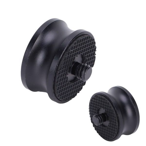 Hane-till-gängad adapter för stativ Monopod Ballhead Light Stand (3/8" till 1/4")