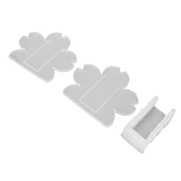 Blomsterformet Epoxy Vaseform DIY Gjenbrukbar Sterk Fleksibilitet Høy Elastisitet Harpiks Støpeform