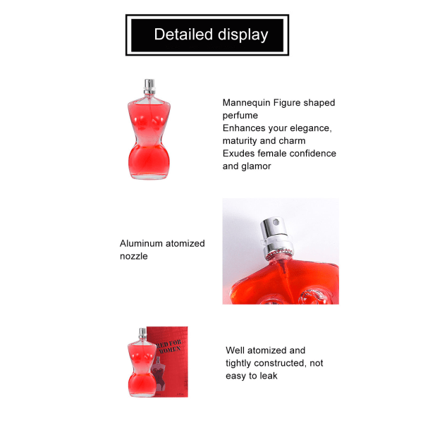 100ml Damparfym Orientalisk blomdoft Doft Spray Lätt doft Skyltdocka Figurformad Spray
