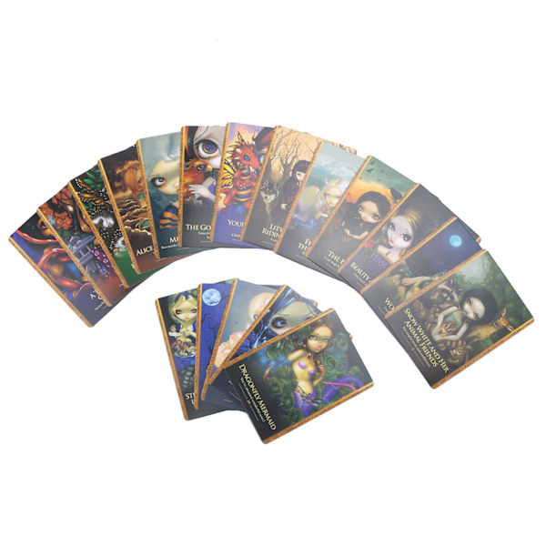 Tarotkort för framtidsberättelse Intressant ödesavläsning Vägledningskort Festspel