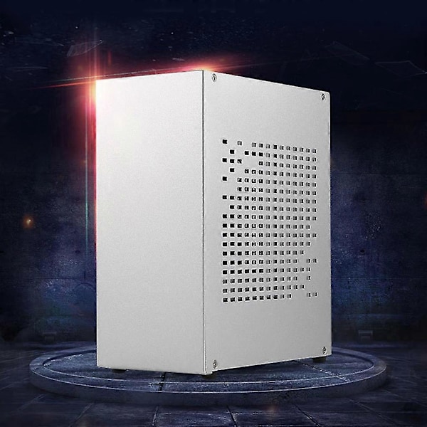 Lille Mikro Htpc Computer Kabinet Med Usb 3.0 Frontporte Mini Desktop Chassis