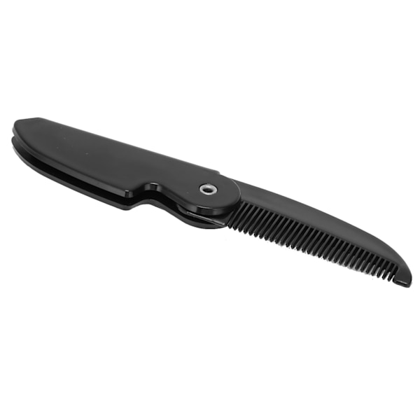 Menn Folding Pocket Comb Bart Skjegg Styling Kam for Travel Office Daily Life