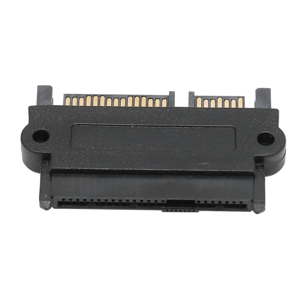 Adapter SAS til SATA port harddisk til bundkort 15PIN konverter SFF8482 sort plastikskal (ShootThrough（10310）)