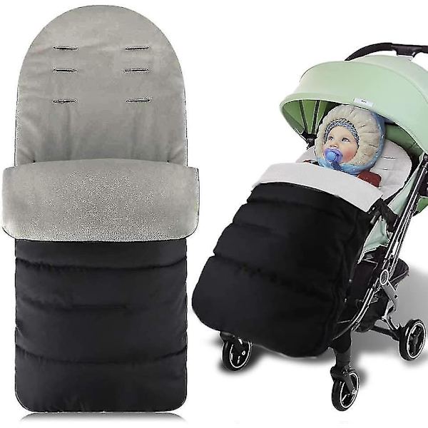Universal 3-i-1 Babyvogn Fodpose - Grå